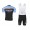 Bianchi 2014 Fietskleding Set Outle Wielershirts Korte Mouw+Fietsbroek Korte Bib Blauw Zwart