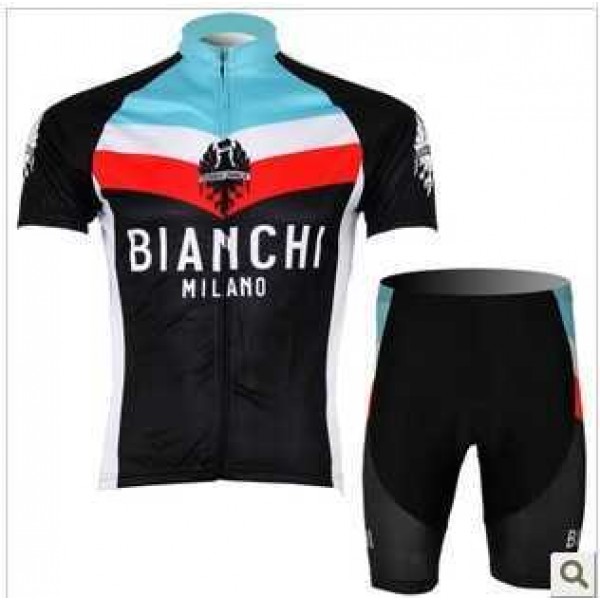 Bianchi Pro Team Wielerkleding Set Wielershirts Korte+Korte Fietsbroeken