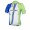 Cannondale Outlet Wielershirt Met Korte Mouwen Wit Groen Blauw