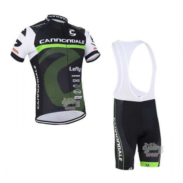 2016 Cannondale Wielerkleding Set Wielershirt Korte Mouwen+Fietsbroek Korte