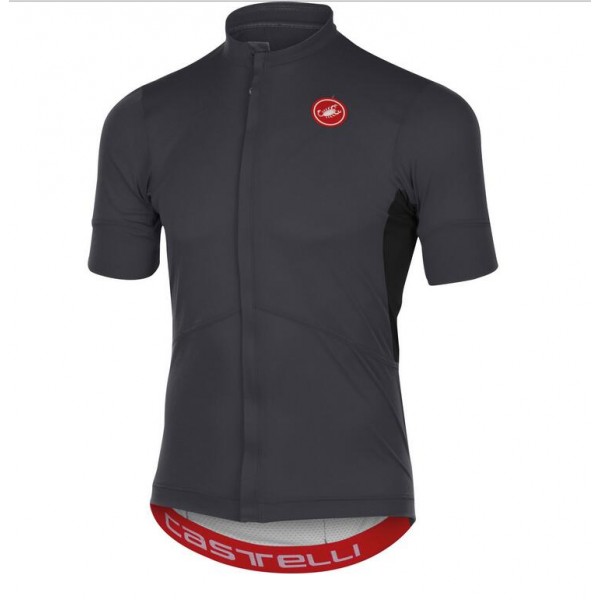 2016 Castelli Imprevisto Nano Wielershirt Korte Mouw Zwart