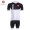 Castelli 3T 2014 Wielerkleding Set Set Wielershirts Korte Mouw+Fietsbroek Wit Zwart