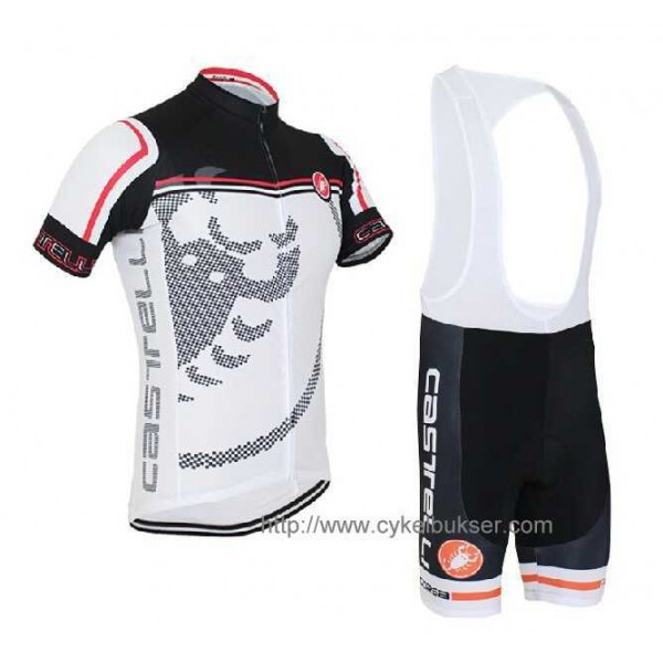 Castelli Velocissimo Giro Fietskleding Set Fietsshirt Met Korte Mouwen+Korte Koersbroek