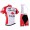 16/17 Cervelo Endura Bigla Fietskleding Set Fietsshirt Met Korte Mouwen+Korte Koersbroek Rood