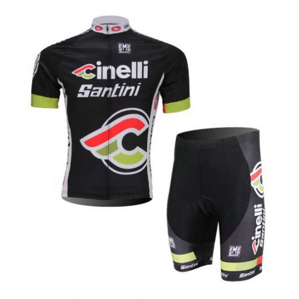 Teams Cinelli Wielerkleding Set Wielershirts Korte Mouw+Fietsbroek