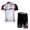 Cube Fintro Wielerkleding Set Wielershirts Korte+Korte Fietsbroeken Wit Zwart