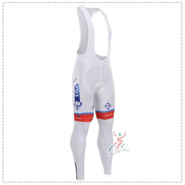 2015 FDJ Fietskleding Outlet Fietsshirts Lange Koersbroek