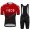 Red New Ineos Grenadier 2021 Team Fietskleding Set Wielershirts Korte Mouw+Korte Fietsbroeken Bib J3U3nl