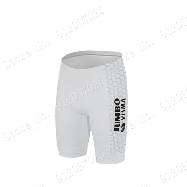 White Jumbo Visma Tour De France 2021 Korte Fietsbroeken Bib FpNSmy