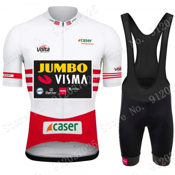 Jumbo Visma Volta 2021 Team Fietskleding Set Wielershirts Korte Mouw+Korte Fietsbroeken Bib Ax4aoW