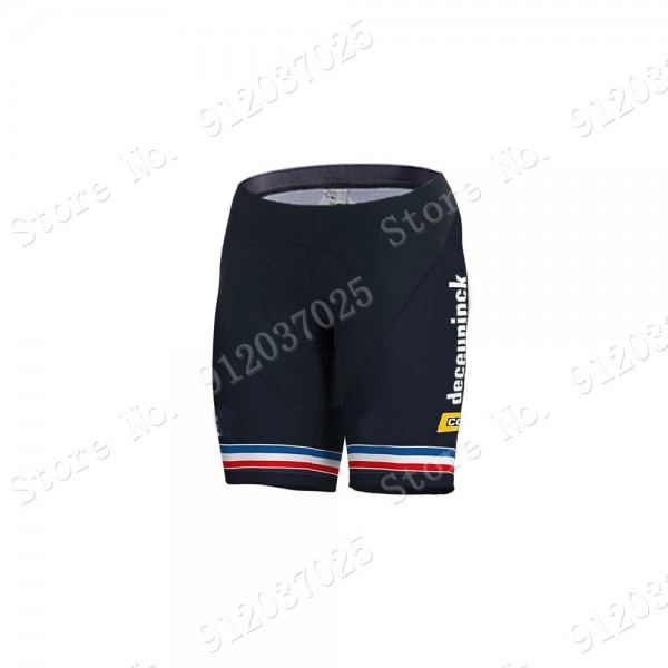 Deceuninck Quick Step 2021 Team Fietskleding Set Wielershirts Korte Mouw+Korte Fietsbroeken Bib SoeJbF