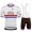 Ag2r France Champion Pro Team 2021 Fietskleding Set Wielershirts Korte Mouw+Korte Fietsbroeken Bib KPYShu