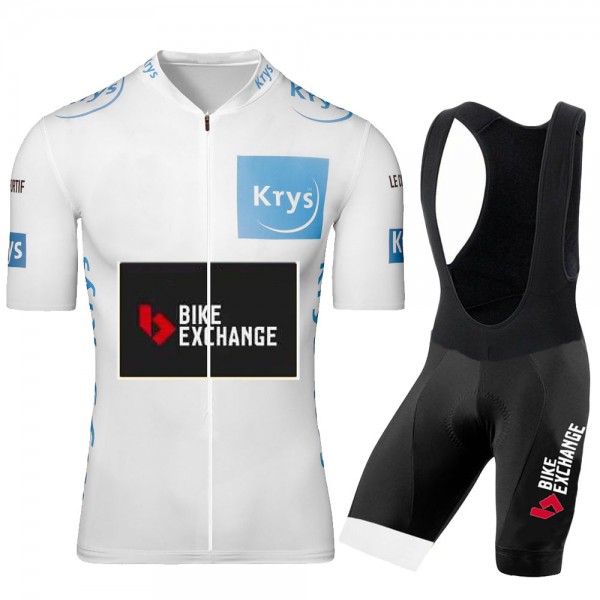 Bike Exchange Tour De France Pro Team 2021 Fietskleding Set Wielershirts Korte Mouw+Korte Fietsbroeken Bib BU4xPL