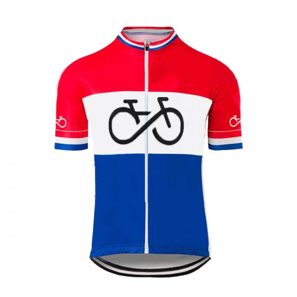 Netherland Pro 2021 Team Fietsshirt Korte Mouw ZUBXD3