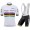 Quick Step Champion Pro 2021 Team Fietskleding Set Wielershirts Korte Mouw+Korte Fietsbroeken Bib H6Mj3v