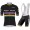 Quick Step Champion Pro 2021 Team Fietskleding Set Wielershirts Korte Mouw+Korte Fietsbroeken Bib VP4IS1