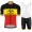 Belgium Pro 2021 Team Fietskleding Fietsshirt Korte Mouw+Korte Fietsbroeken J7HEHH