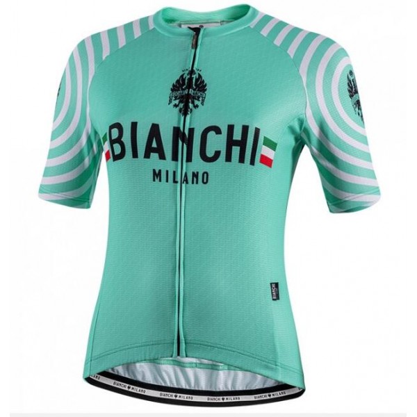 Wielerkleding Profteams 2020 Dames BIANCHI MILANO Altana Wielershirt Met Korte Mouwen