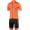 Wielerkleding Profteams 2020 NIEDERLANDE Set Fietskleding Set Wielershirt Korte Mouwen+Fietsbroek Korte Geelarm