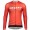 Wielerkleding Profteams 2020 SCOTT RC Pro Wielershirts Lange Mouw Rood