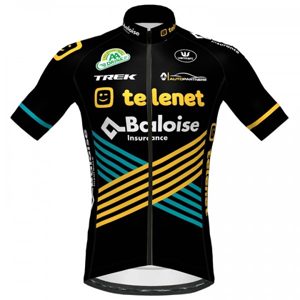 Wielerkleding Profteams 2020 Telenet Baloise Lions Vermarc Wielershirt Met Korte Mouwen