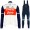 Wielerkleding Profteams 2020 TREK-SEGAFREDO Set Wielershirts Lange Mouw+Koersbroek Korte Lunga