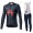 Team INEOS Grenadier 2020 Fietskleding Set Wielershirts Lange Mouw+Lange Wielrenbroek Bib RZZSN