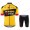 Jumbo Visma 2020 Pro Team Fietskleding Set Fietsshirt Met Korte Mouwen+Korte Koersbroek Bib YGMMM