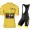 Jumbo Visma 2020 Tour De France Fietskleding Set Fietsshirt Met Korte Mouwen+Korte Koersbroek Bib NAOAH