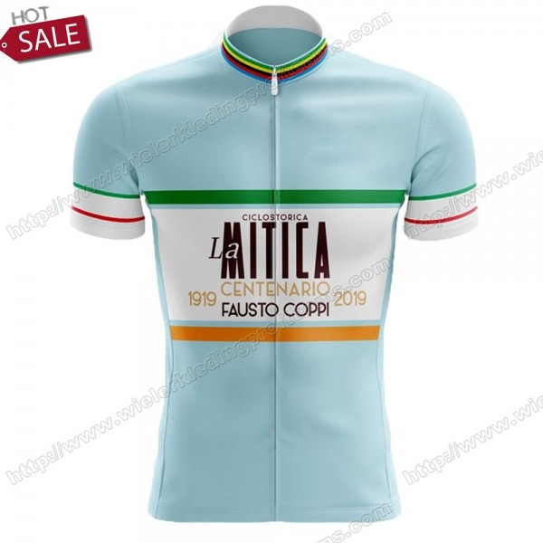 Set La Mitica Fausto Coppi 2021 Fietsshirts Korte Mouws TRUZS