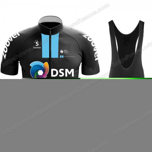 Sunweb DSM 2021 Fietskleding Fietsshirt Korte Mouw+Korte Fietsbroeken MYTBX