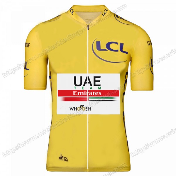 UAE EMIRATES Tour De France 2020 Fietsshirts Korte Mouws UOZBL