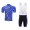 FOX 2014 Fietskleding Set Fietsshirt Met Korte Mouwen+Korte Koersbroek Blauw