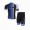 2014 Giant Wielerkleding Set Wielershirts Korte Mouw+Fietsbroek Zwart Blauw