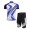 Giant 2014 Wielerkleding Set Set Wielershirts Korte Mouw+Fietsbroek Blauw Wit