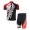 Goedkoop Giant 2014 Wielerkleding Set Set Wielershirts Korte Mouw+Fietsbroek Rood Zwart