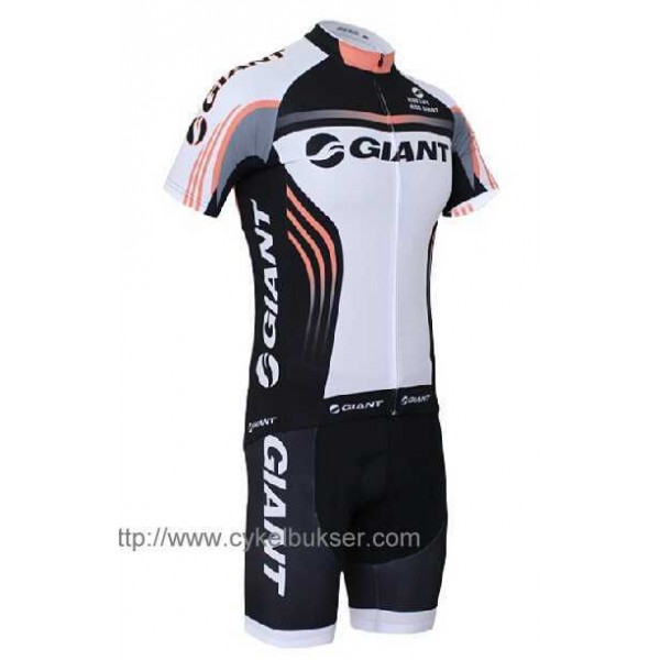 Giant 2014 Race Wielerkleding Set Set Wielershirts Korte Mouw+Fietsbroek