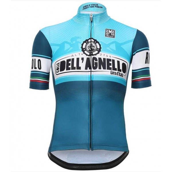 2016 GIRO D'ITALIA Wielershirt Korte Mouw Blauw