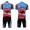 JAYCO Pro Team Wielerkleding Set Wielershirts Korte+Korte Fietsbroeken Blauw Rood