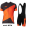 2016 KTM Fietskleding Set Fietsshirt Met Korte Mouwen+Korte Koersbroek Oranje 04