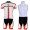 2013 KUOTA Fietskleding Set Fietsshirt Met Korte Mouwen+Korte Koersbroek Wit Rood