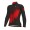 Ale Solid Pulse-Rood Wielershirt Lange Mouw