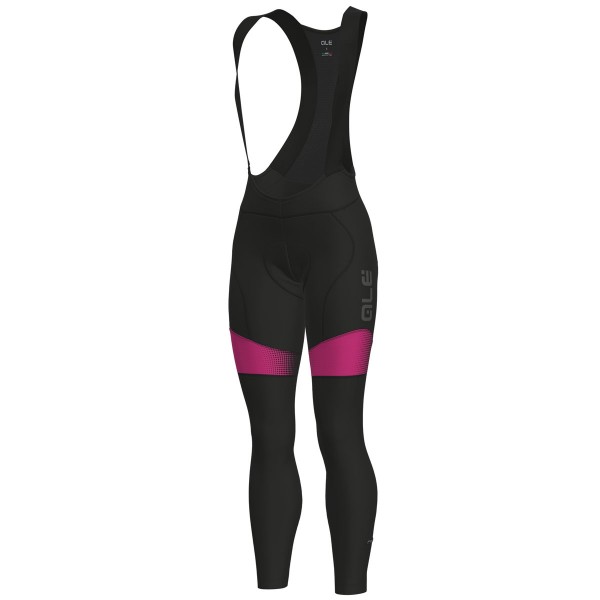 Dames Ale PRS Dots DWR-Roze Lange Fietsbroeken Bib