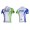 Liquigas Cannondale Pro Team Wielershirt Met Korte Mouwen Groen Wit