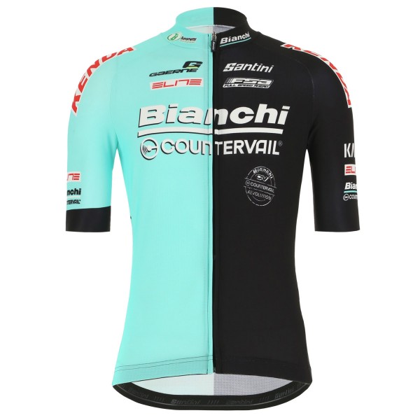 Bianchi Countervail 2019 Wielershirt Korte Mouw