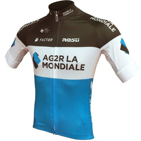 Ag2r La Mondiale 2018 Team Wielershirt Korte Mouw