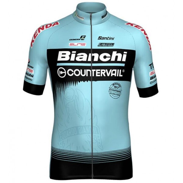 BIANCHI COUNTERVAIL 2018 Wielershirt Korte Mouw