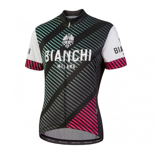 Bianchi Milano Atella Dames Wielershirt Korte Mouwen