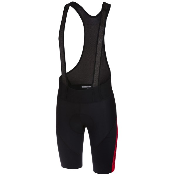 Castelli Velocissimo 4 Rood Korte Fietsbroeken Bib