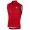 Castelli Entrata 3-Rouge Wielershirt Mouwloze